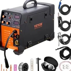 Poste à souder MIG-200 200A, portable, inverseur 3 en 1 (MIG MMA TIG) pour aciers.