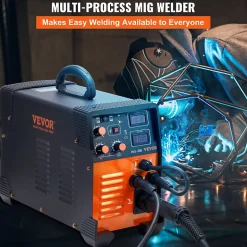 Poste à souder MIG-200 200A, portable, inverseur 3 en 1 (MIG MMA TIG) pour aciers.