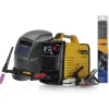 Poste a souder Professionnel inverter MMA TIG 200 Ampères +12 baguettes Diam 2.5 mm + Cagoule LCD + Mallette VITO