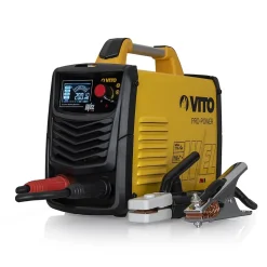 Poste a souder Professionnel inverter MMA TIG 200 Ampères +12 baguettes Diam 2.5 mm + Cagoule LCD + Mallette VITO