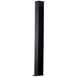 Poteau aluminium laqué 15 x 15 x h.175 cm