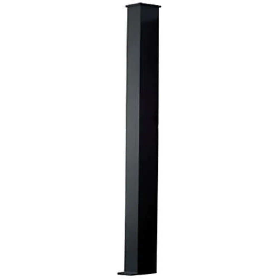 Poteau aluminium laqué 15 x 15 x h.175 cm