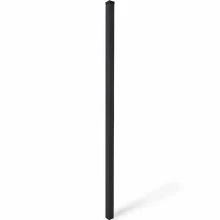 Poteau universel à sceller en aluminium anthracite pour clôture Neva Klikstrom, H.240cm