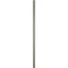 Poteau universel à sceller en aluminium taupe pour clôture Neva Klikstrom, H.240cm
