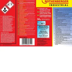 Poudre décapante pour laiton 50g Rothenberger