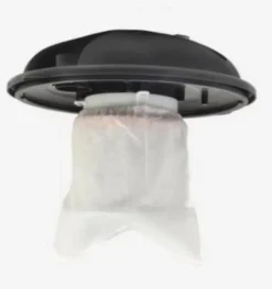 Préfiltre antistatique pour aspirateur à cendres