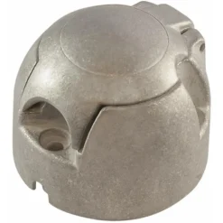 Prise femelle aluminium 12 V 7 plots