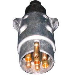 Prise remorque mâle 12 V 7 broches aluminium