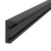 Profil de finition clipsable en composite Neva premium gris L.220 x l.4 x H.5,2 cm