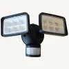 Projecteur sur secteur à détection de mouvements Texas - 3800 lumens - LED SMD - Chromex