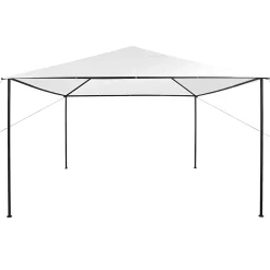 Prolenta Premium - Tonnelle 4x4x3 m Blanc 180 g/m²