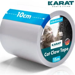 Protection anti-griffes pour chats film auto-adhésif anti-griffes transparent 15 m x 10 cm