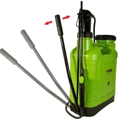 Pulvérisateur manuel 12L Spray et Jet Végetaux et Jardins accessoires 3 buses VITO