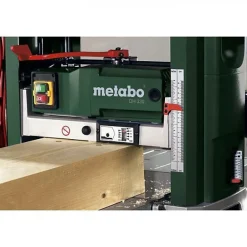 Rabot de chantier METABO DH 330 - 1800 W - Réglage précis de l'épaisseur de copeau