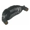 Rallonge spirale 3,5 mètres avec connecteurs 12 V 7 broches PVC