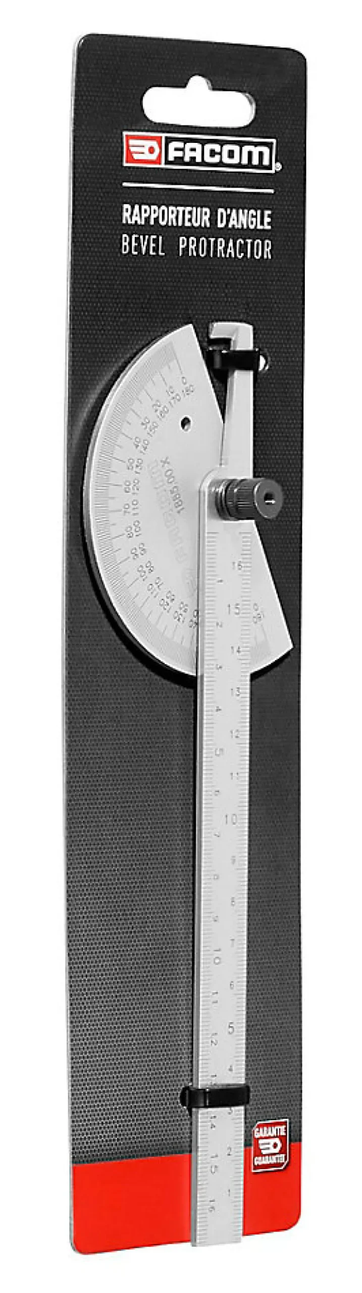 Rapporteur d'angle de mécanicien inox Facom SC.1885.00 170 mm