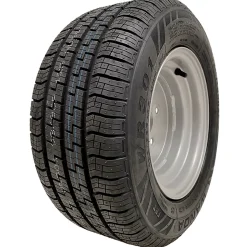 195/55R10C Wanda WR301 Radial Trailer Wheel 4x100 PCD High Speed 750kgs Capacity