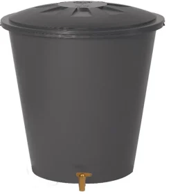Récupérateur d'eau de pluie 510L coloris gris Ø.100 x H.110 cm