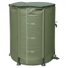 Récupérateur d'eau de pluie 200L Verve coloris vert Ø.60 x H.70 cm