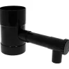 Récupérateur d'eau de pluie noir pour gouttière 100 mm - GT MARKET