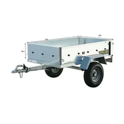 Remorque Trelgo PA 500 156 x 100 x h.38.5 cm 407kg