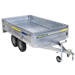 Remorque TRELGO VA 254 DE + roue jockey