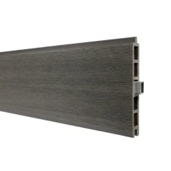 Renfort Aluminium pour Lame Composite (175 x 1.1 x 2 cm) - 3 pièces - Renfort pour clôture bois composite