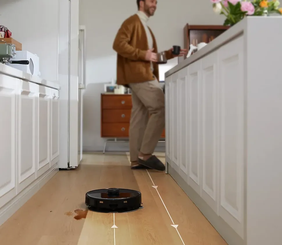 Roborock aspirateur robot S8 maxV ultra noir