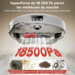 Roborock Qrevo Curv robot aspirateur laveur avec station multifonction 3.0