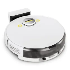 Robot aspirateur laveur Karcher RCV 5 - Autonomie 180 min- LIDAR - Cartographie- Fonction Lavage- détecteur d'obstacle