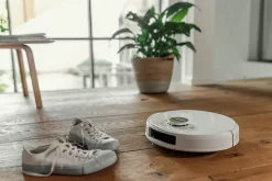 Robot aspirateur laveur Karcher RCV 5 - Autonomie 180 min- LIDAR - Cartographie- Fonction Lavage- détecteur d'obstacle
