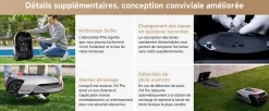 Robot tondeuse connecté Dreame A1 Pro 2000 m² 18V 5Ah