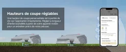 Robot tondeuse connecté Dreame A1 Pro 2000 m² 18V 5Ah