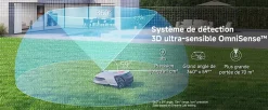 Robot tondeuse connecté Dreame A1 Pro 2000 m² 18V 5Ah