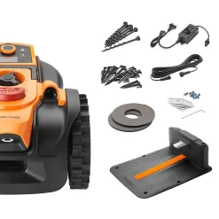 Robot tondeuse connecté LawnMaster AMB16 Plus 500m² 18V