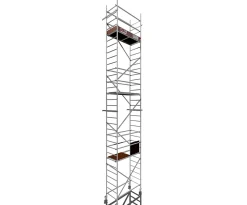Rollfix 2 900 hauteur de travail 9 m roues echafaudage incluses 125 mm ancrages muraux