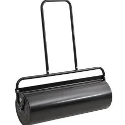 Rouleau à gazon de jardin à tirer et colliers d'aérateur 63 L fer acier vidaXL