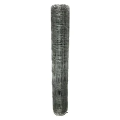 Rouleau de grillage noué Blooma - coloris galvanisé - L.50 m x H.1 m