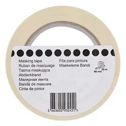 Ruban de masquage lignes droites 50 m x 48 mm - 1 rouleau