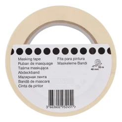 Ruban de masquage lignes droites 50 m x 48 mm - 1 rouleau