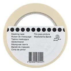 Ruban de masquage lignes droites 50 m x 24 mm - 1 rouleau