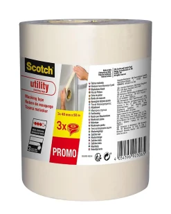 Ruban de masquage Scotch 48 mm x 50, 3 pièces