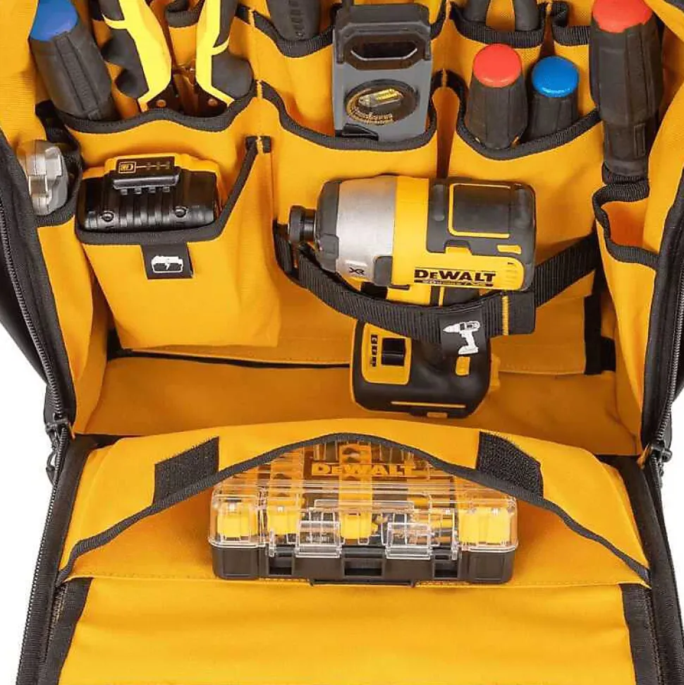 Sac à dos à outils DEWALT DWST60102-1 en polyester hydrofuge
