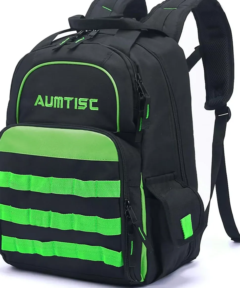Sac à dos à outils robuste pour chantier Sac à dos d'outils avec poche multi-usage