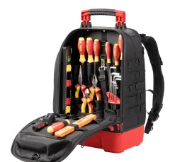 Sac à dos d'outils pour électriciens Wiha 27 pièces - 45528