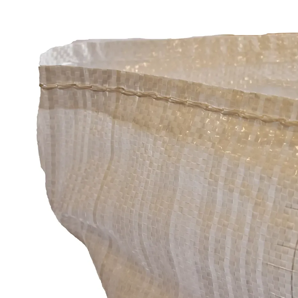 Sac à gravats en polypropylène tissé robuste 50L H.70 x l.50, lot de 5