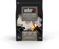 Sac de cubes allume-feu Weber 22 pièces
