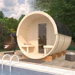 Sauna extérieur Anita 6 places Palmako 2,3m²