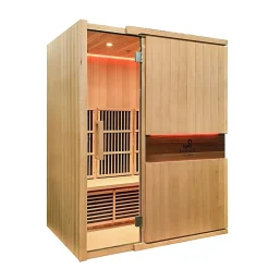 Sauna infrarouge BOREAL CARBONE IR3 (3 PLACES) - 150x120