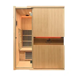 Sauna infrarouge BOREAL CARBONE IR3 (3 PLACES) - 150x120